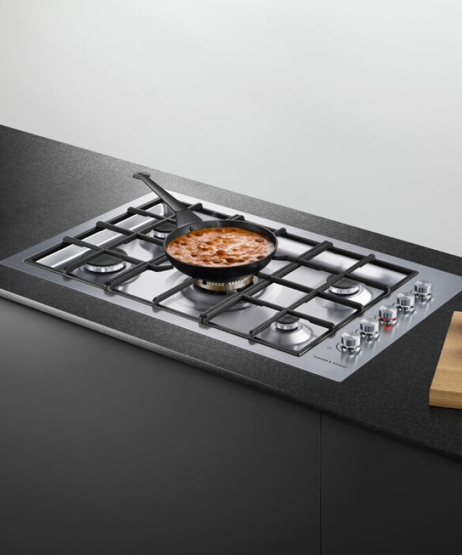Gas on Steel Cooktop, 36", Flush Fit, LPG CG365DLPRX2N