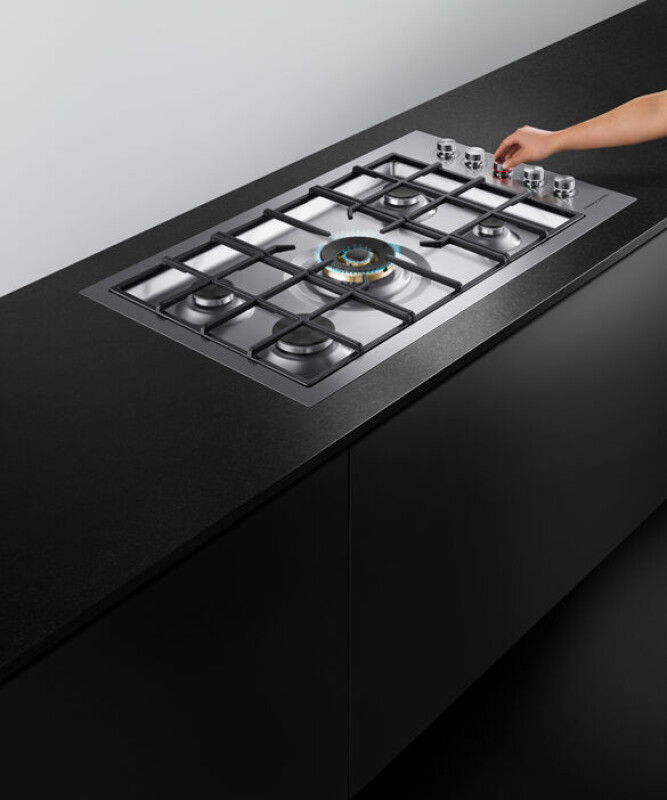 Gas on Steel Cooktop, 36", Flush Fit, LPG CG365DLPRX2N