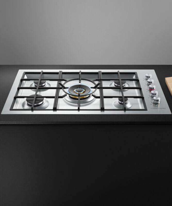 Gas on Steel Cooktop, 36", Flush Fit, LPG CG365DLPRX2N