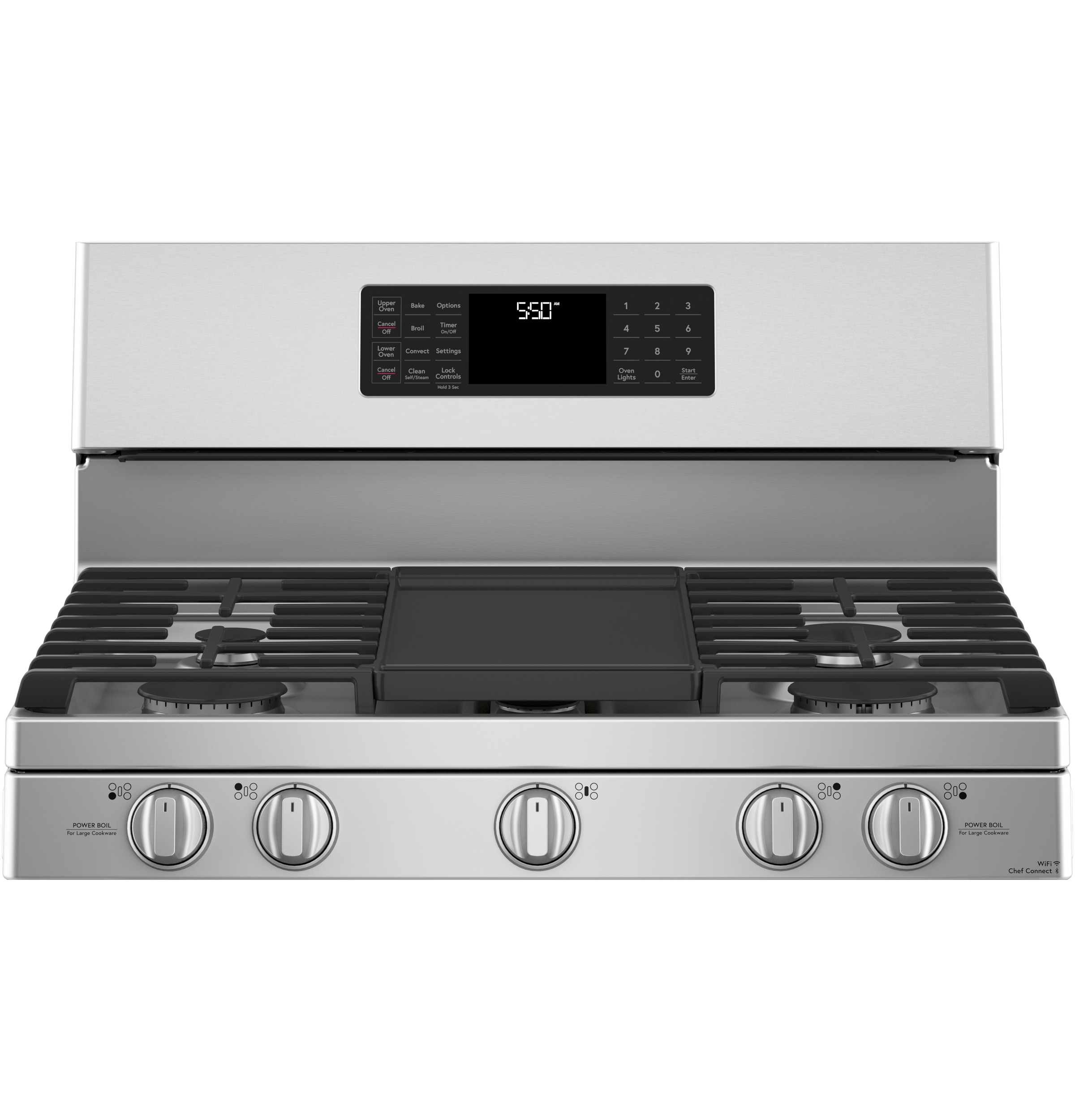 Café 30" Smart Free-standing Gas Double-oven Range With Convection CGB550P2MS1