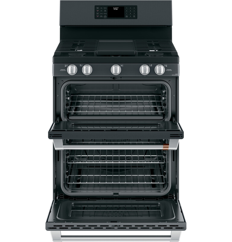 Café 30" Smart Free-standing Gas Double-oven Range With Convection CGB550P3MD1