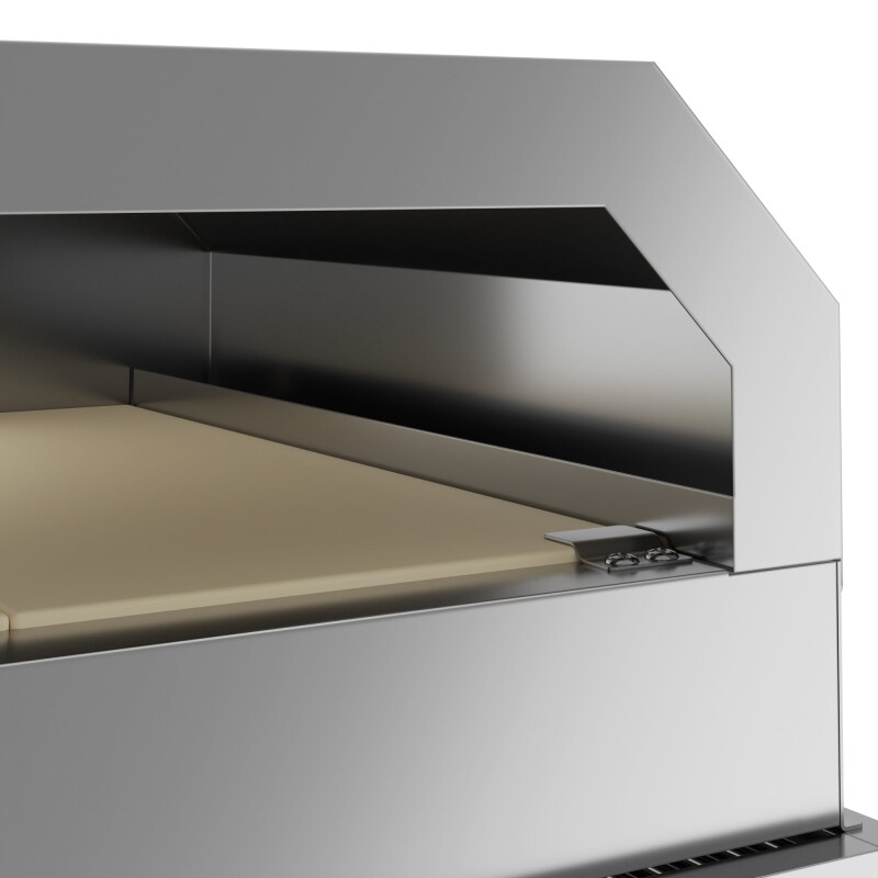 36 in. Commercial Outdoor Propane Grill With Pizza Oven in Stainless-Steel CGKIT336P, product image 9 of 13