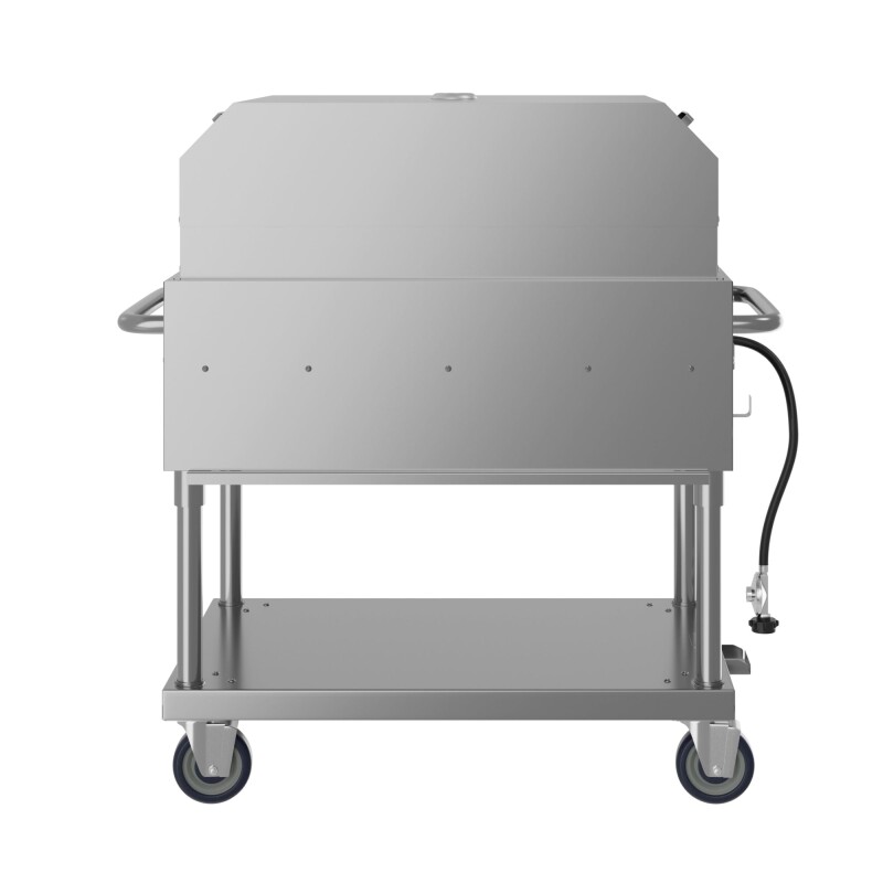 36 in. Commercial Outdoor Propane Grill With Pizza Oven in Stainless-Steel CGKIT336P, product image 12 of 13