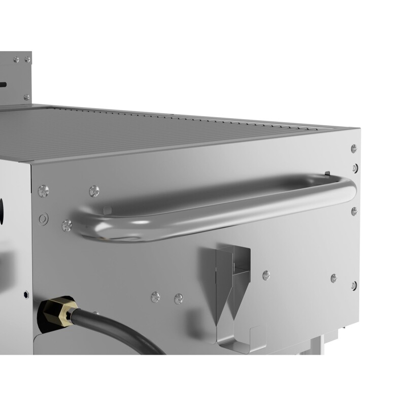 72 in. Commercial Outdoor Propane Gas Grill with 36 in. Pizza Oven in Stainless-Steel CGKIT7P36, product image 8 of 13