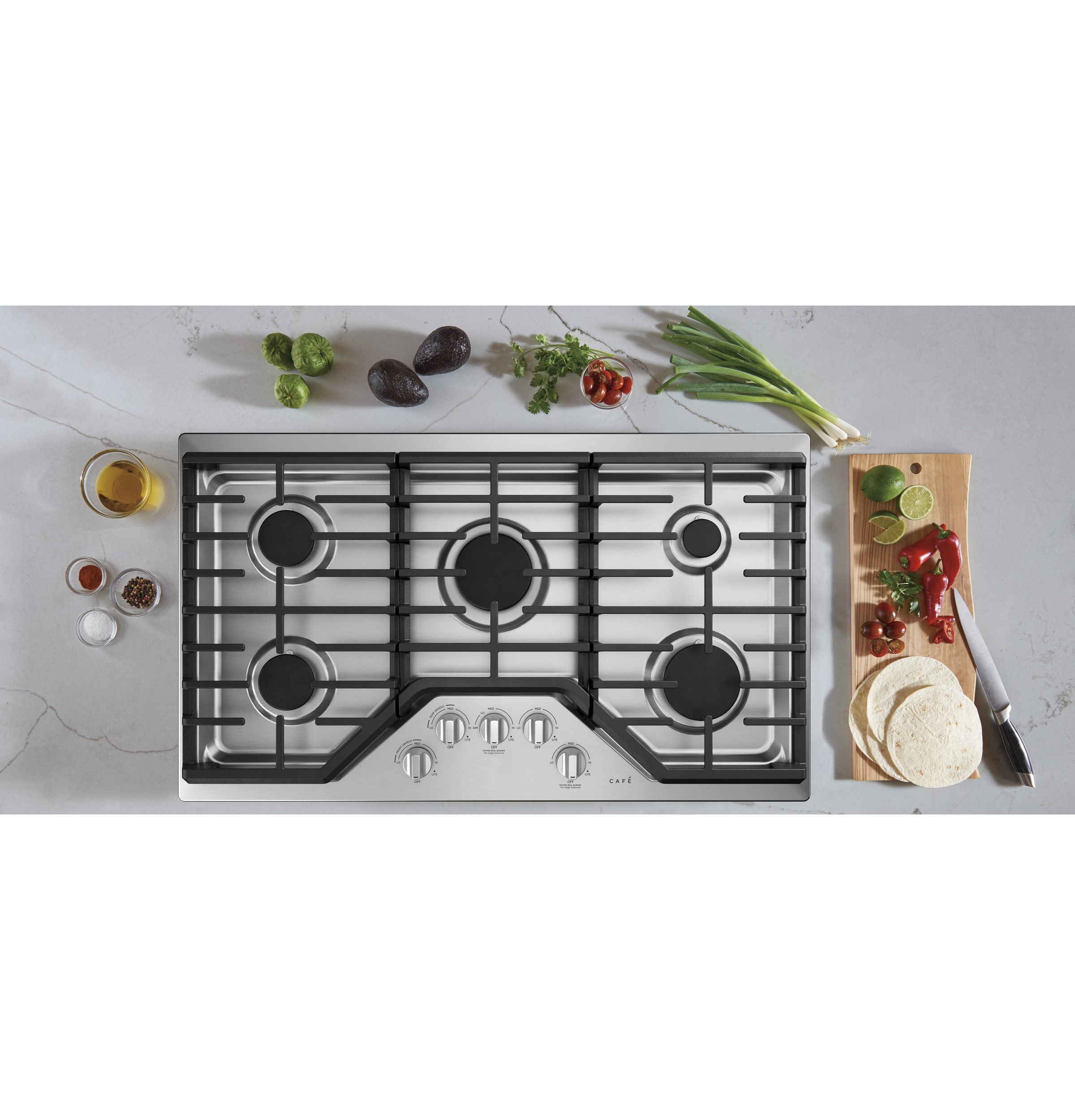 CAFÉ™ 36" Gas Cooktop view 2