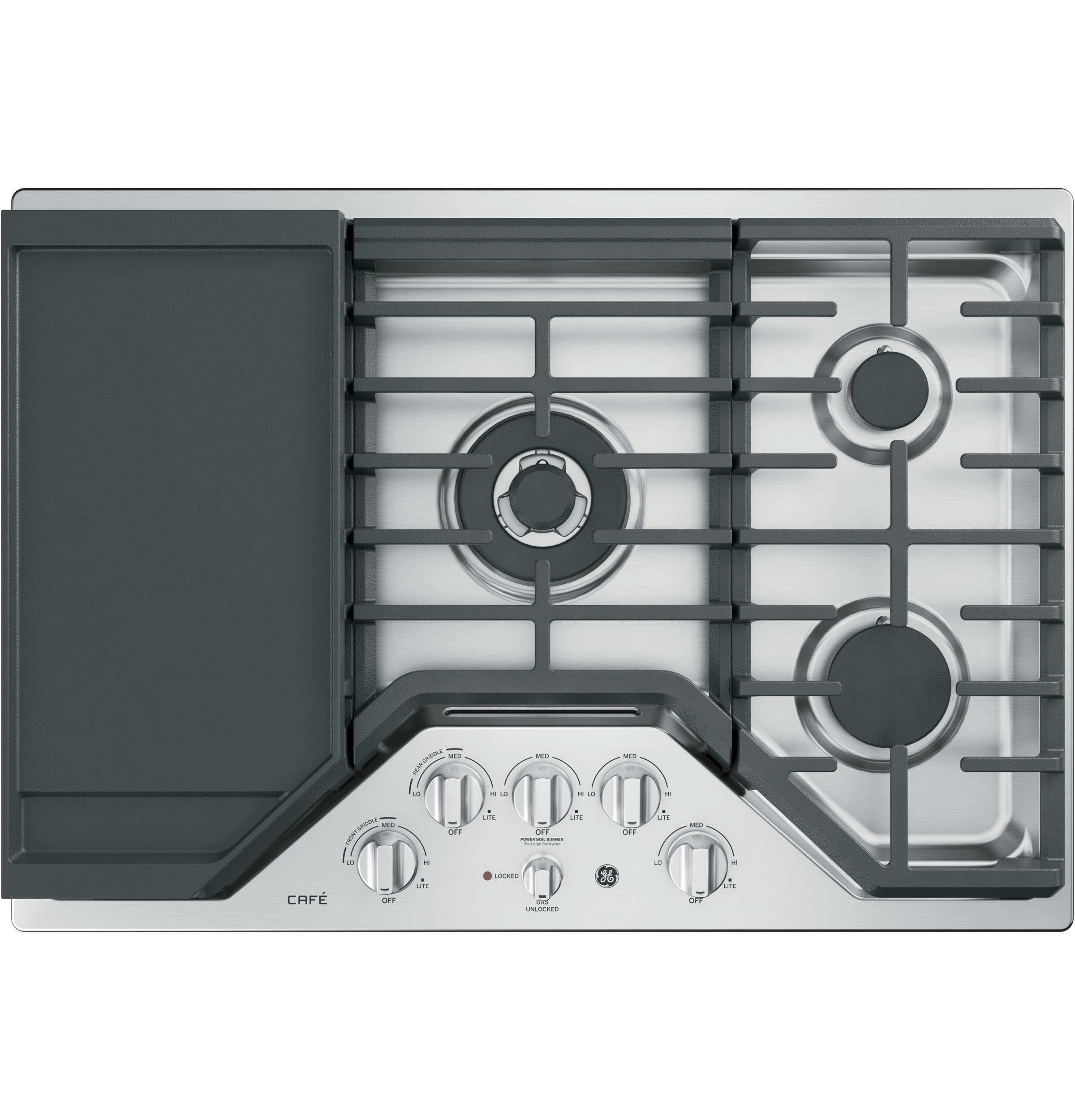 Café Series 30" Built-in Gas Cooktop CGP9530SLSS