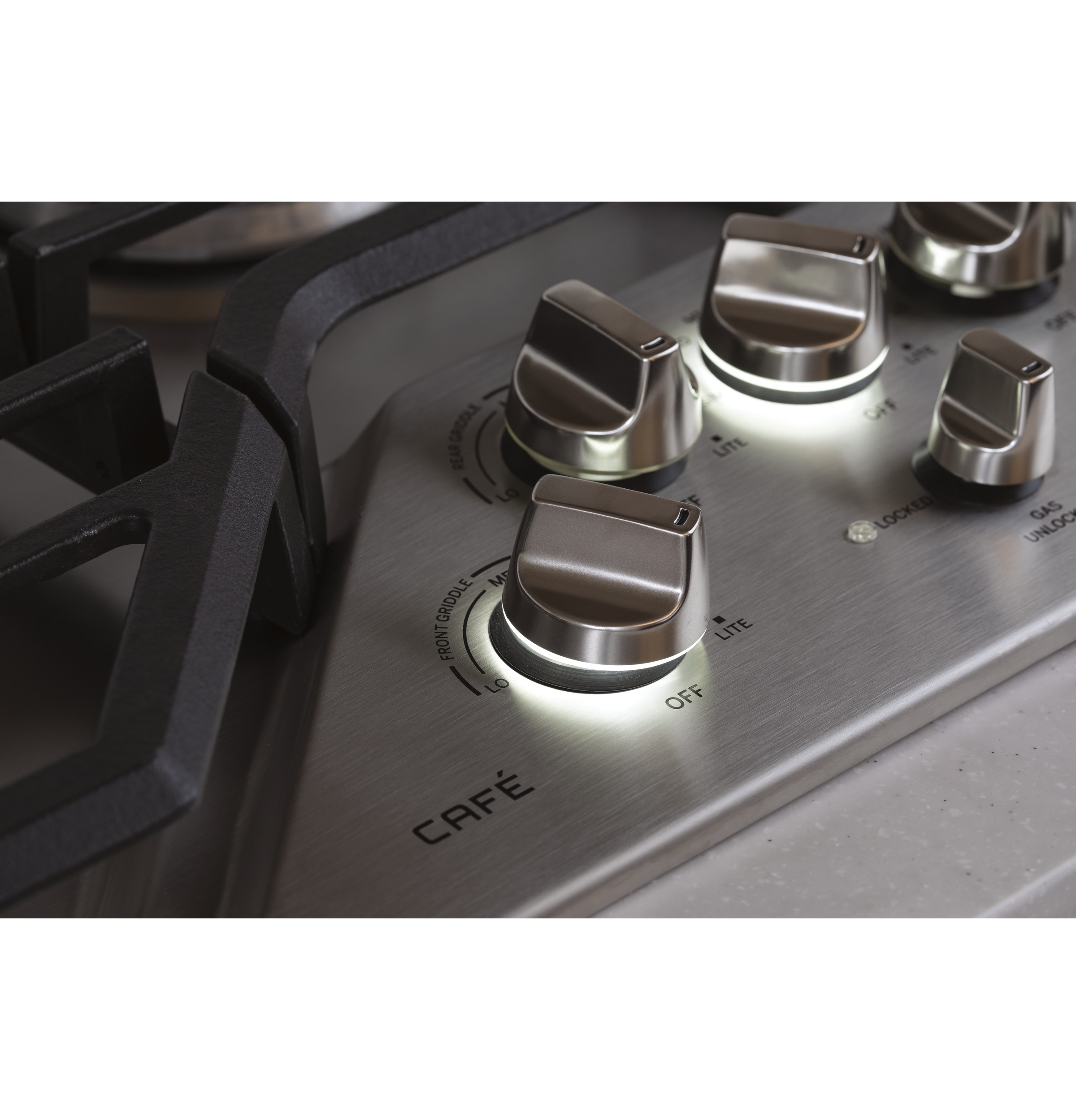 GE Series 36" Built-In Gas Cooktop CGP9536SLSS