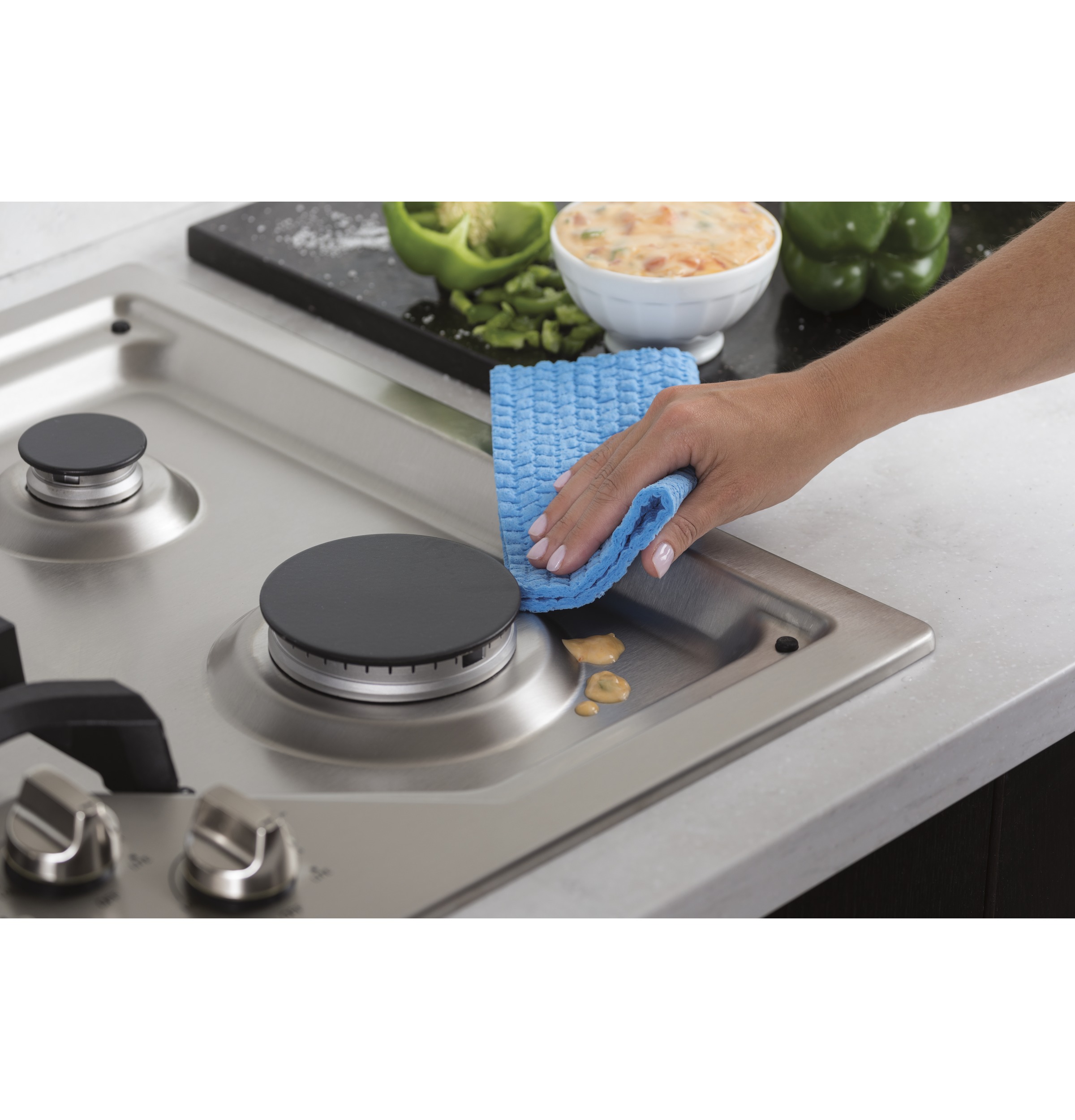 GE Series 36" Built-In Gas Cooktop CGP9536SLSS