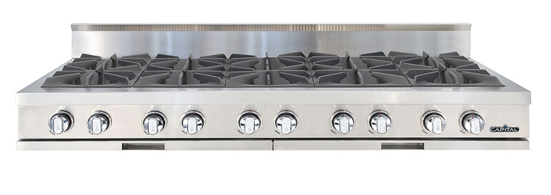 60″ Rangetop 10 Open Burners NG CGRT6010N