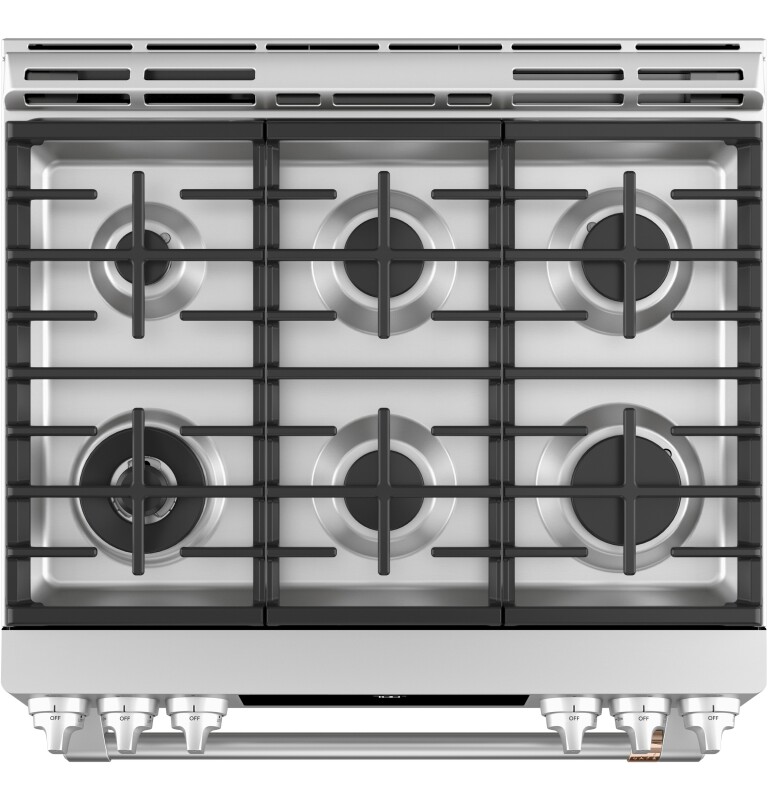 CAFÉ™ 30" Smart Slide-In, Front-Control, Gas Range with Convection Oven view 27