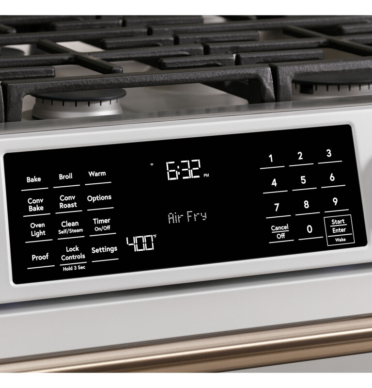 CAFÉ™ 30" Smart Slide-In, Front-Control, Gas Range with Convection Oven view 10
