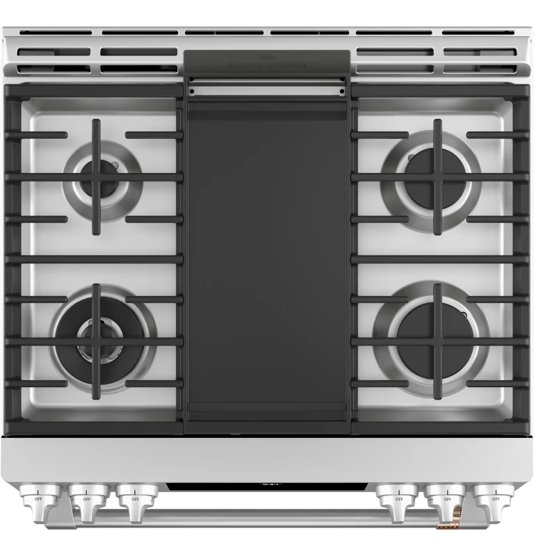 30" Smart Slide-In, Front-Control, Gas Range with Convection Oven CGS700P2MS1