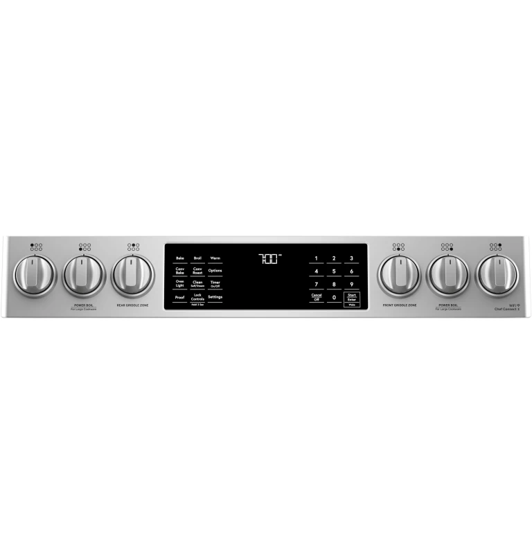 30" Smart Slide-In, Front-Control, Gas Range with Convection Oven CGS700P2MS1