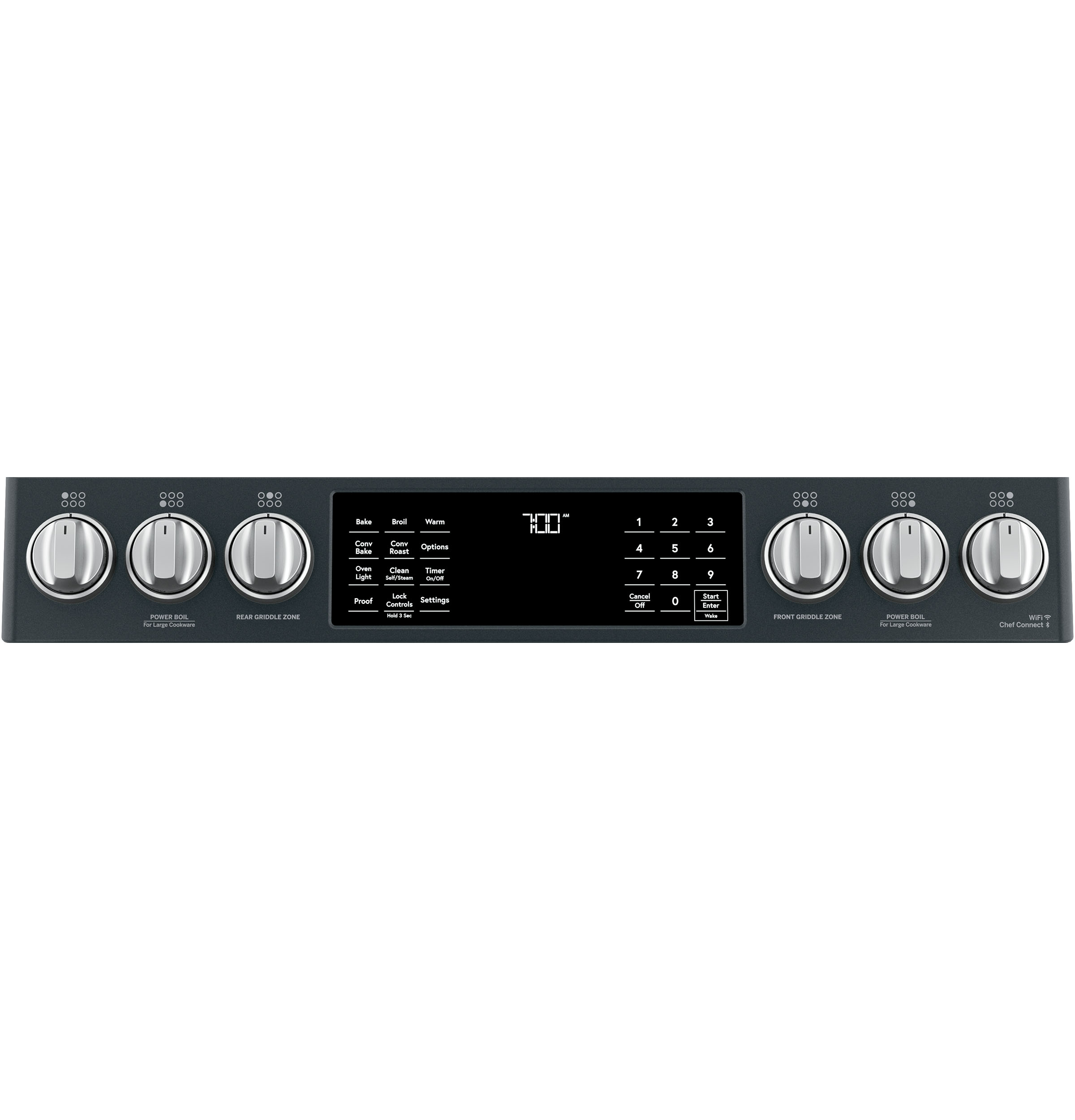 CAFÉ™ 30" Smart Slide-In, Front-Control, Gas Range with Convection Oven view 17