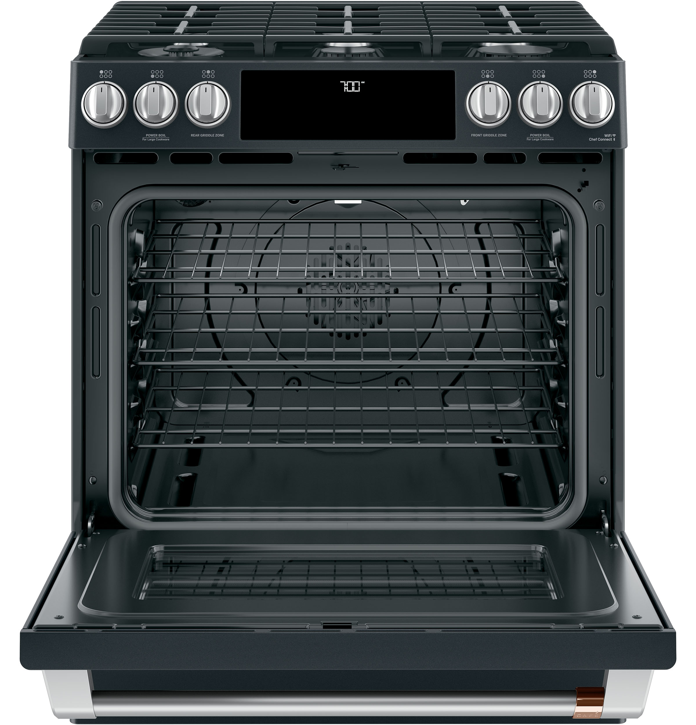 CAFÉ™ 30" Smart Slide-In, Front-Control, Gas Range with Convection Oven view 28
