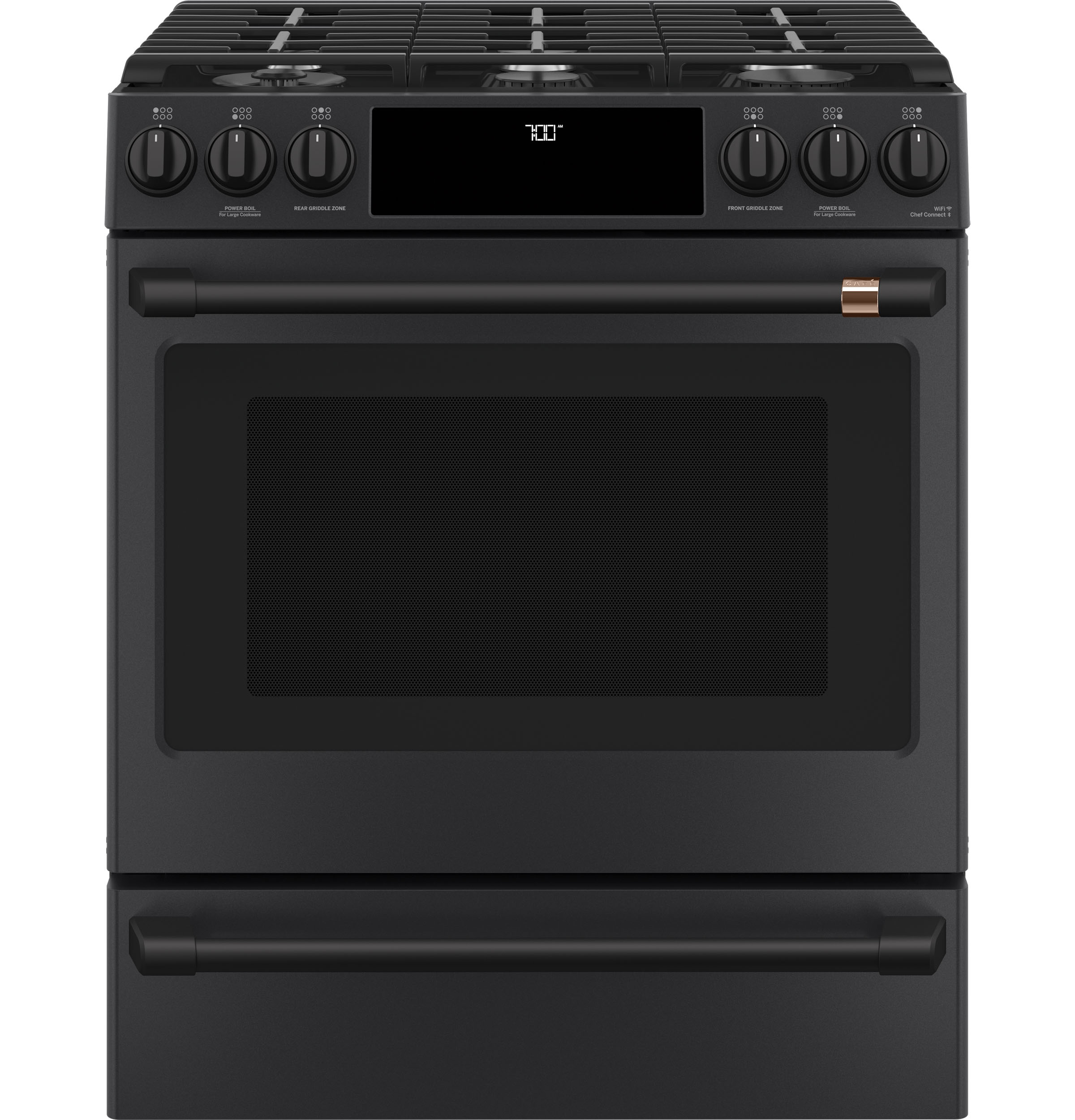 CAFÉ™ 30" Smart Slide-In, Front-Control, Gas Range with Convection Oven view 31