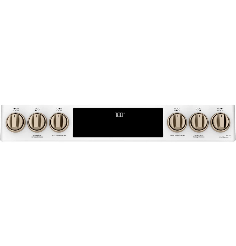 30" Smart Slide-In, Front-Control, Gas Range with Convection Oven CGS700P4MW2