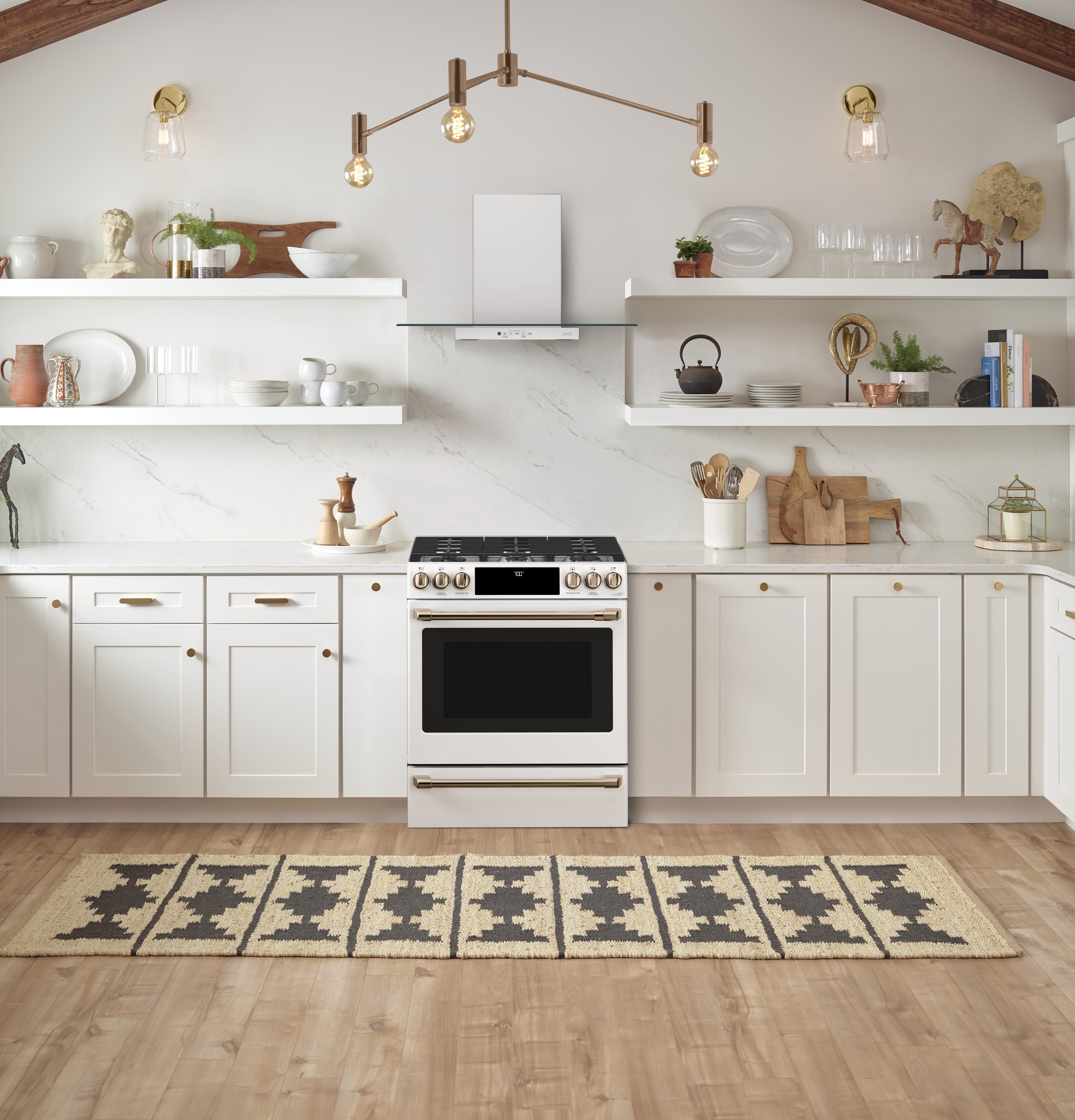 CAFÉ™ 30" Smart Slide-In, Front-Control, Gas Range with Convection Oven view 22