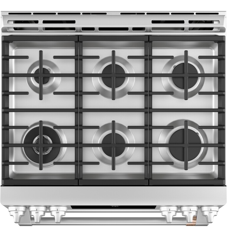 CAFÉ™ 30" Smart Slide-In, Front-Control, Gas Double-Oven Range with Convection view 30