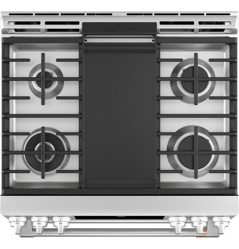 CAFÉ™ 30" Smart Slide-In, Front-Control, Gas Double-Oven Range with Convection view 24