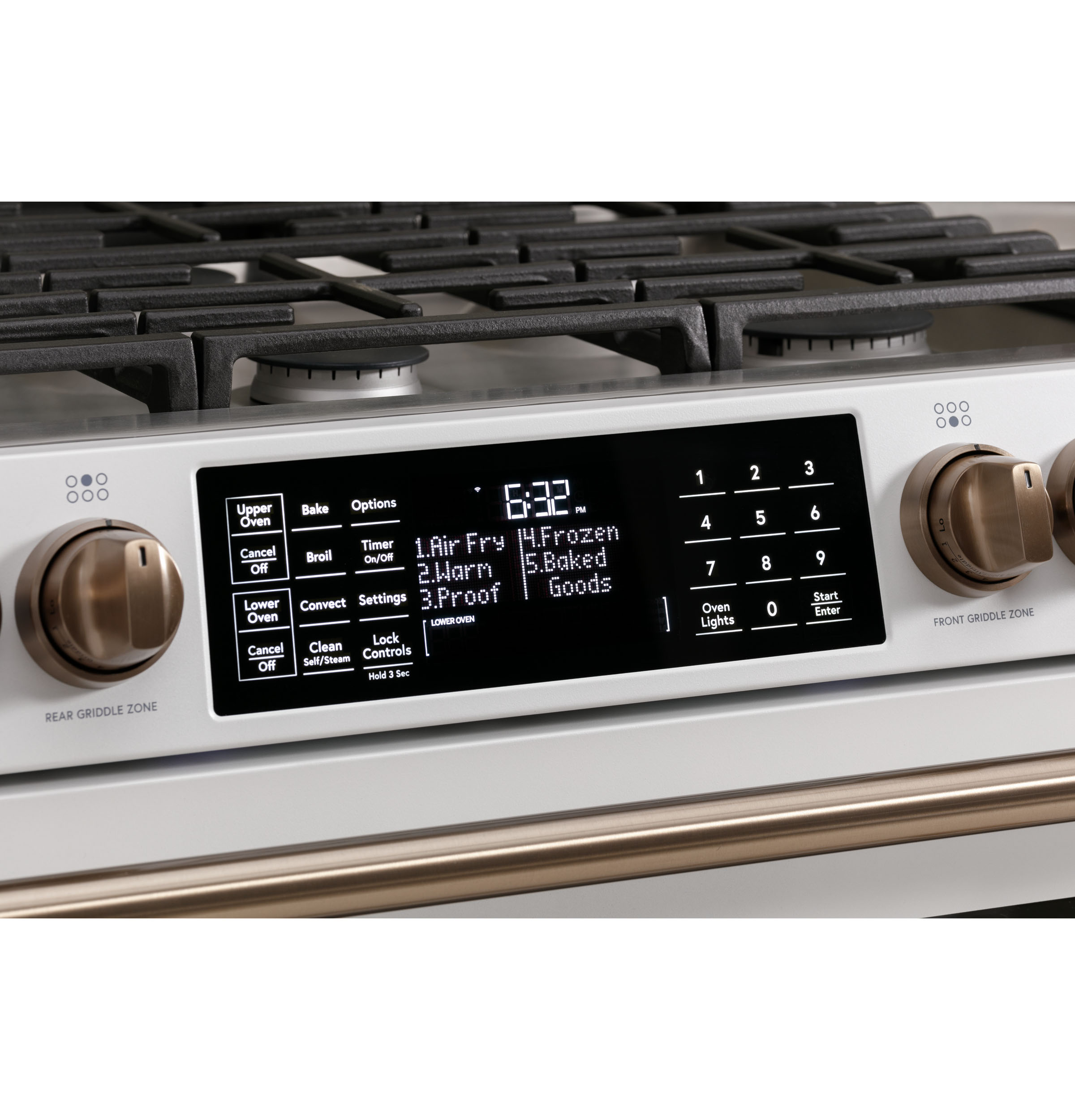 CAFÉ™ 30" Smart Slide-In, Front-Control, Gas Double-Oven Range with Convection view 38