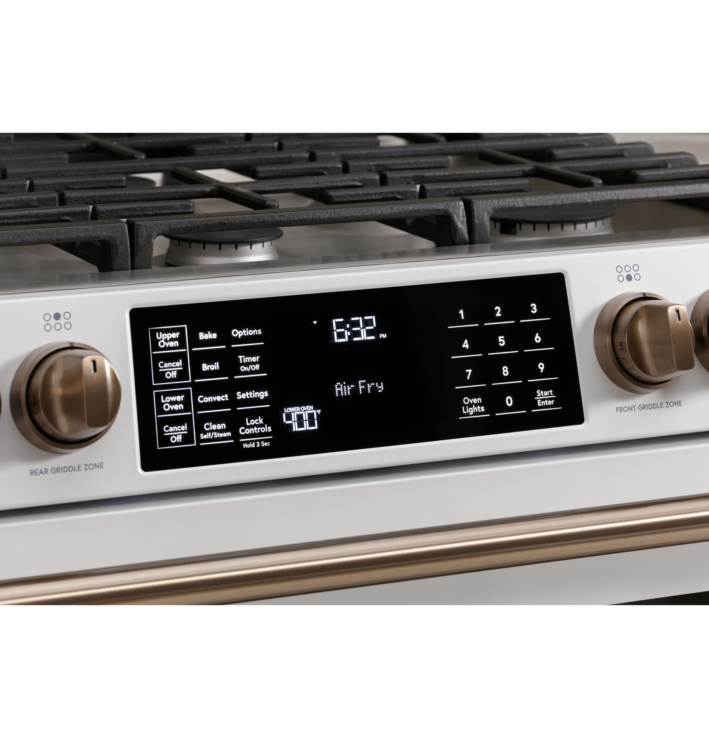 CAFÉ™ 30" Smart Slide-In, Front-Control, Gas Double-Oven Range with Convection view 39