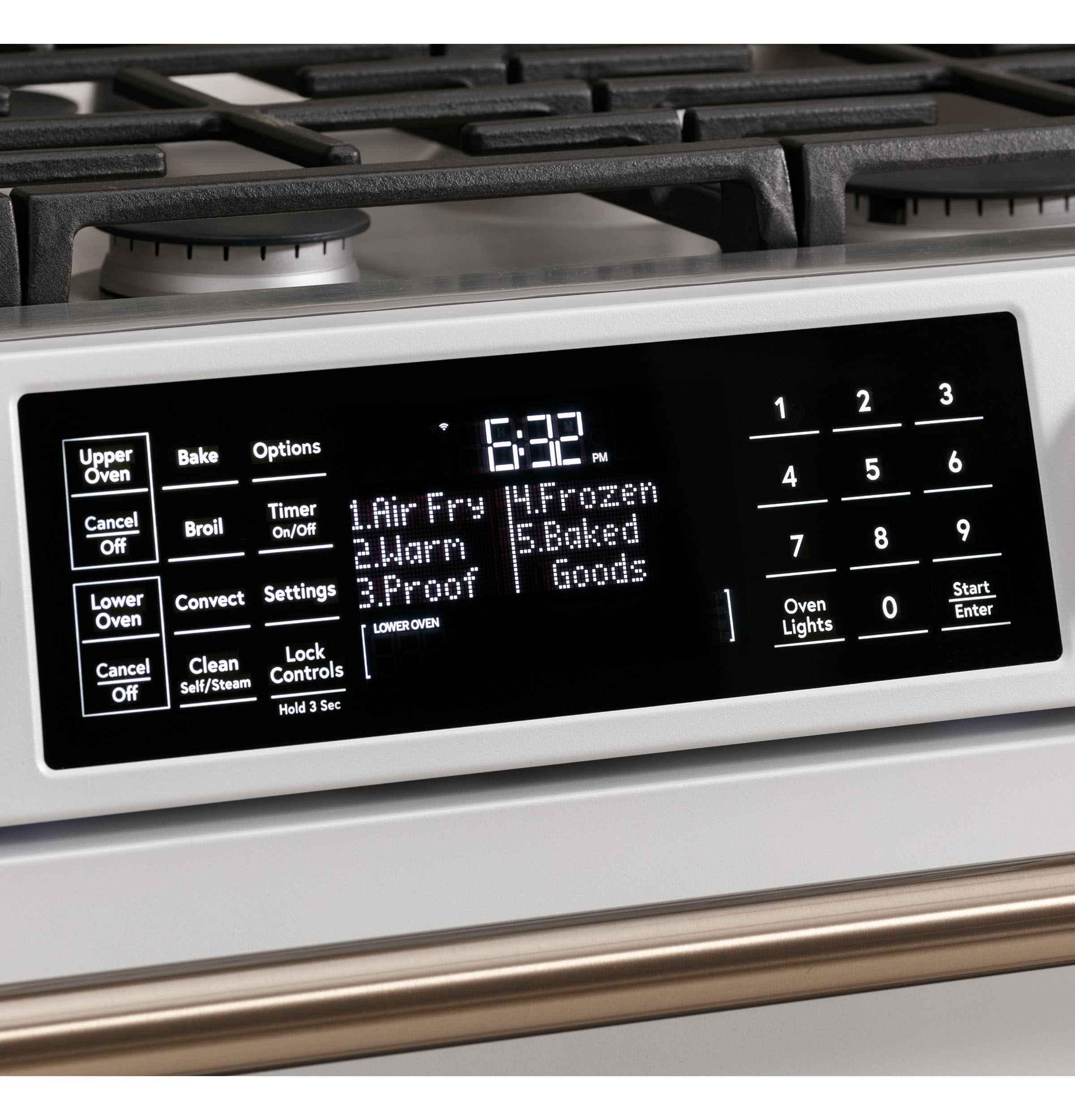 CAFÉ™ 30" Smart Slide-In, Front-Control, Gas Double-Oven Range with Convection view 12