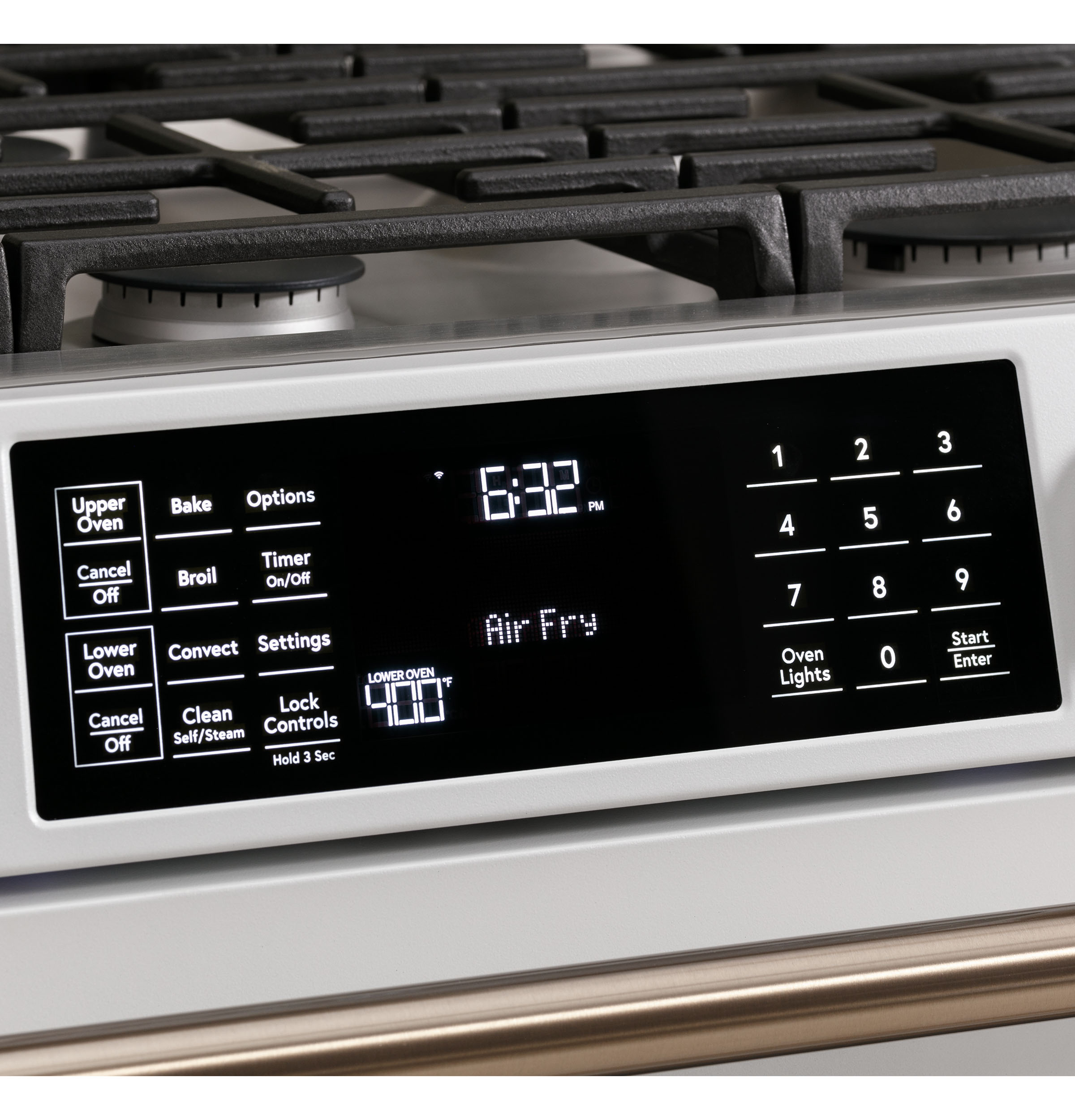 CAFÉ™ 30" Smart Slide-In, Front-Control, Gas Double-Oven Range with Convection view 13