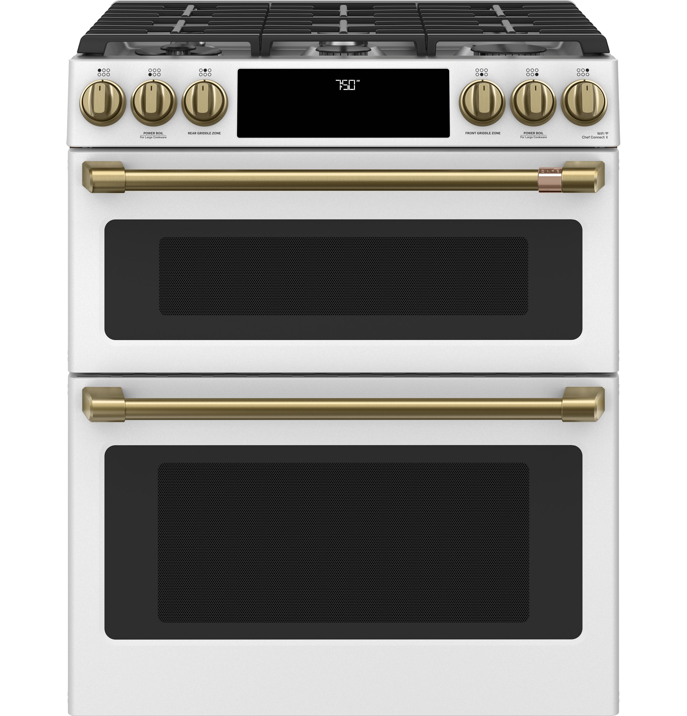 CAFÉ™ 30" Smart Slide-In, Front-Control, Gas Double-Oven Range with Convection view 18
