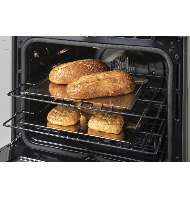 Café Series 30" Slide-in Front Control Range With Warming Drawer CGS986EELDS