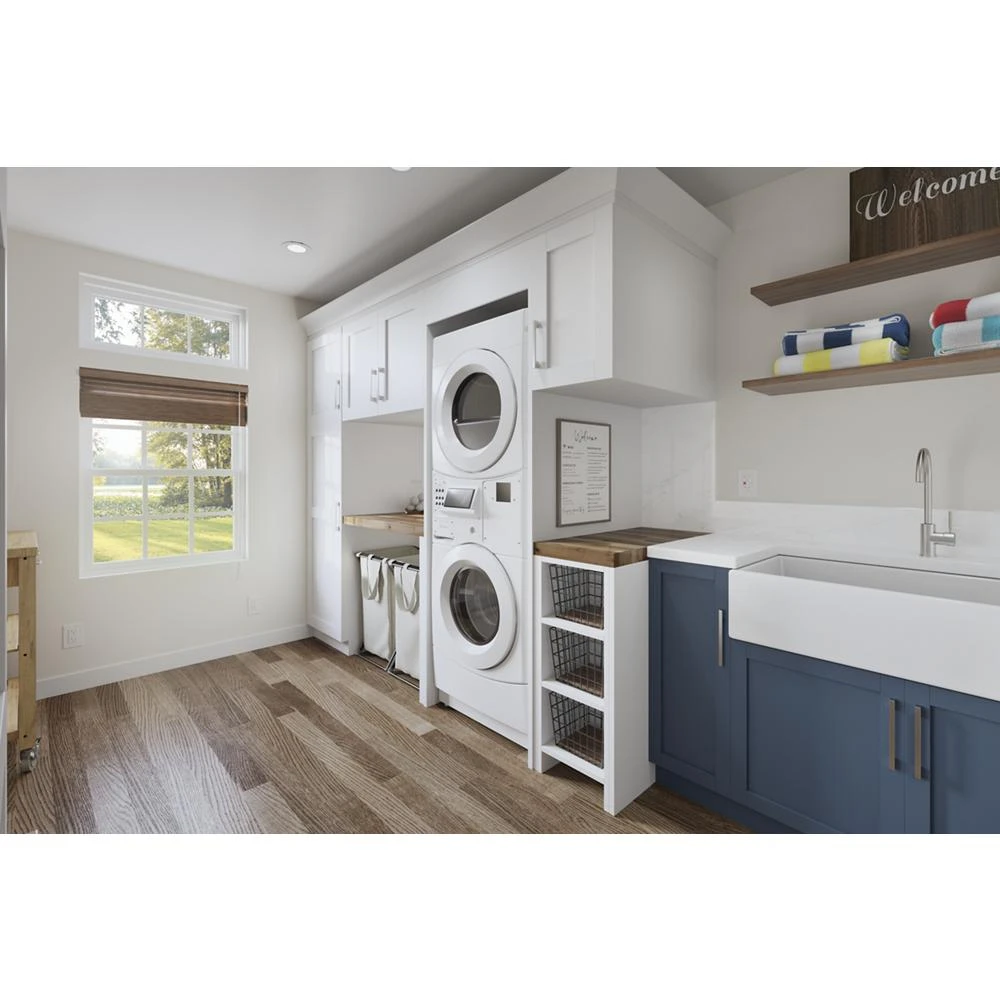 Commercial Gas Stack Washer/Dryer, Card Reader-Ready view 2