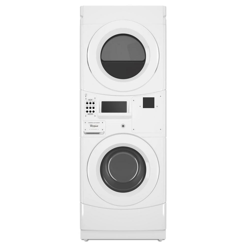 Commercial Gas Stack Washer/Dryer, Card Reader-Ready view 6
