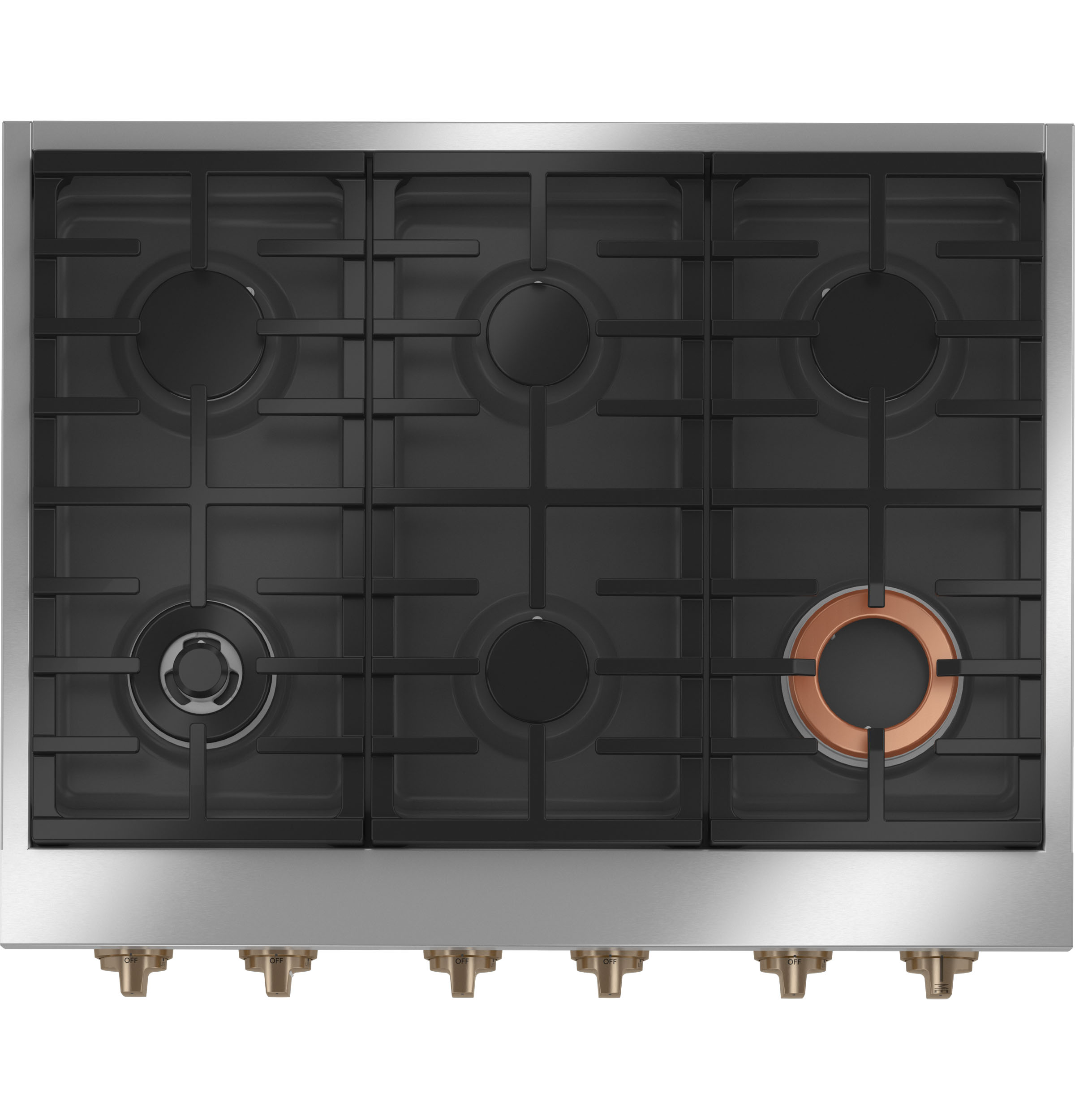 CAFÉ™ 36" Commercial-Style Gas Rangetop with 6 Burners (Natural Gas) view 17