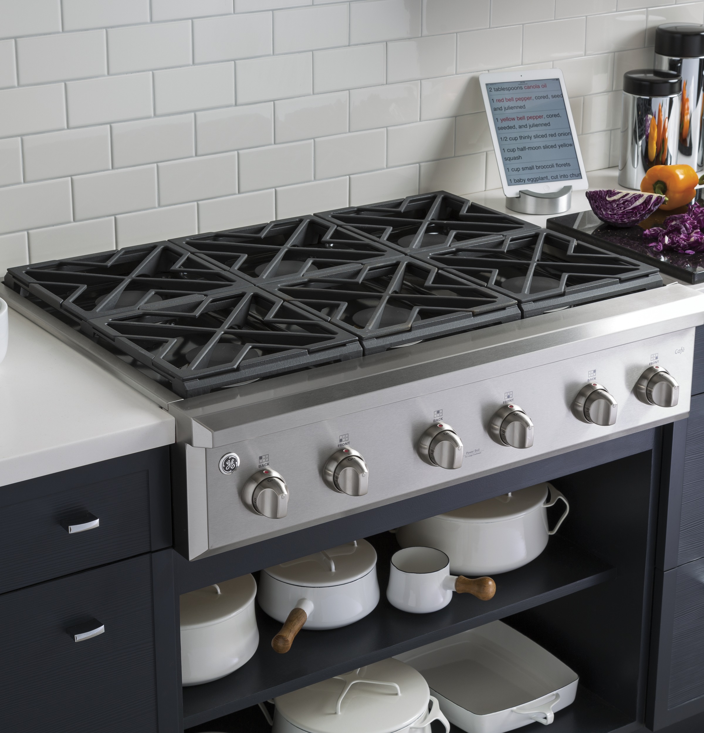 Café Series 36" Gas Rangetop CGU366SEHSS