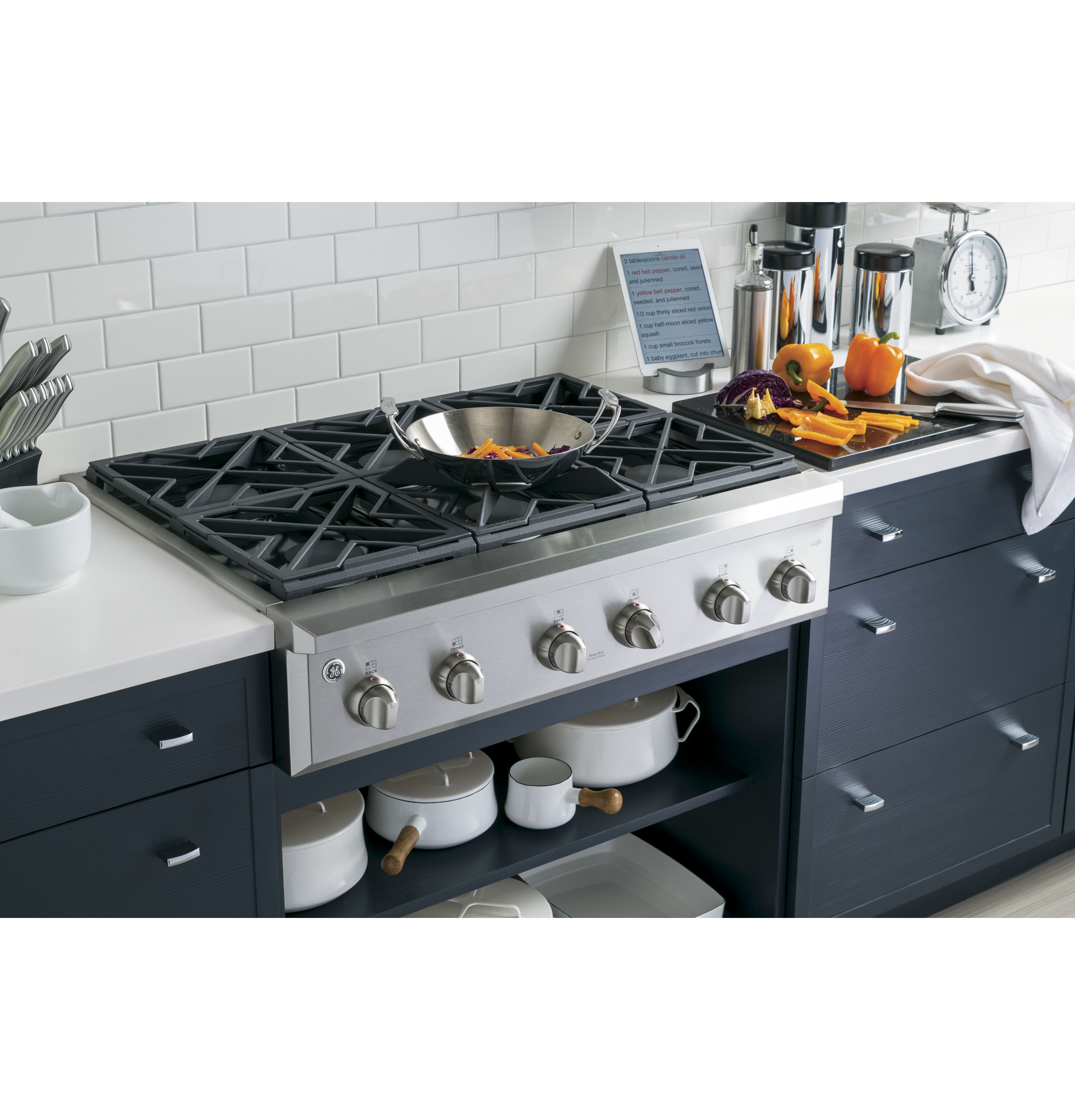 Café Series 36" Gas Rangetop CGU366SEHSS