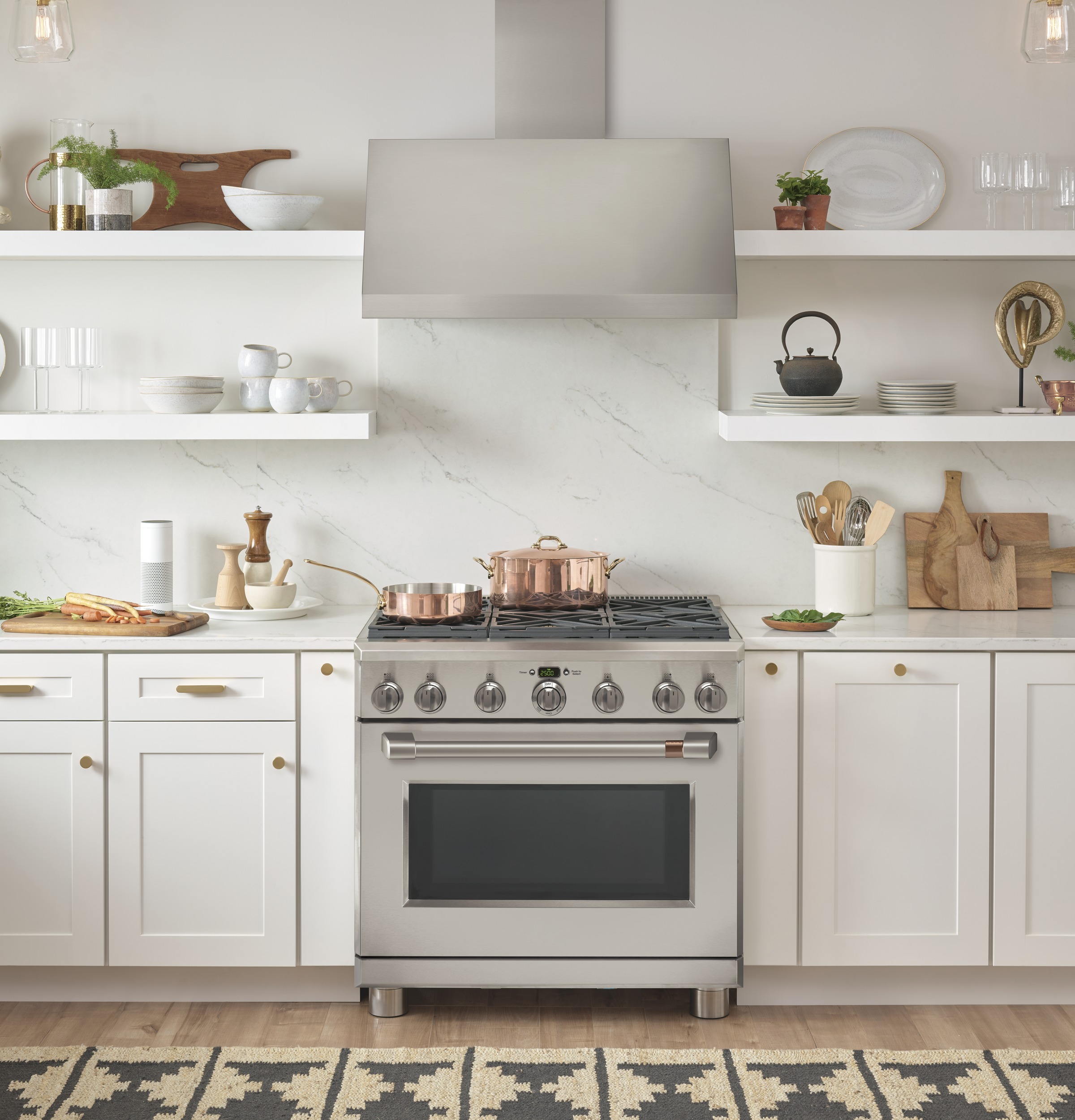 Café 36" All-gas Commercial-style Range With 6 Burners (natural Gas) CGY366P2MS1