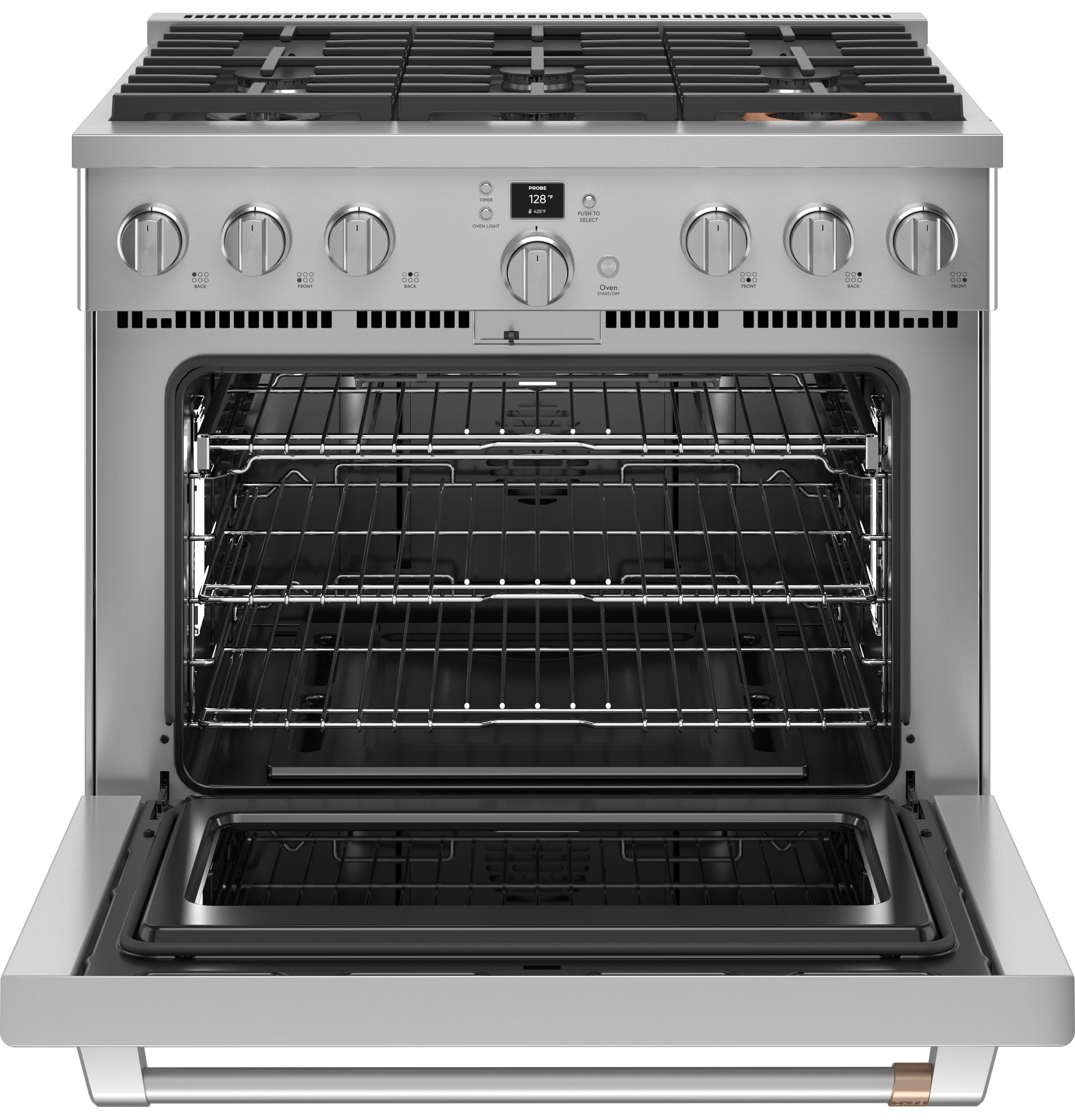 CAFÉ™ 36" Smart All-Gas Commercial-Style Range with 6 Burners (Natural Gas) view 12