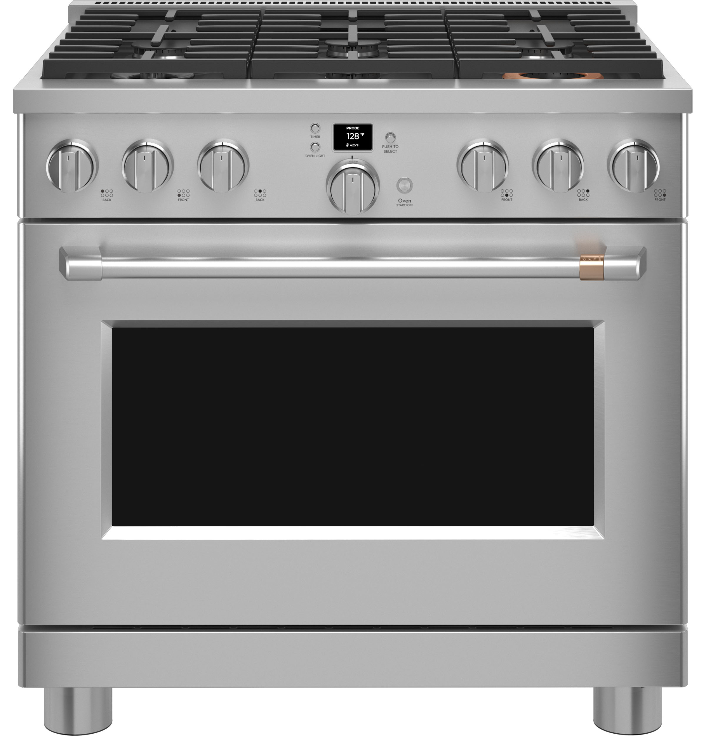 CAFÉ™ 36" Smart All-Gas Commercial-Style Range with 6 Burners (Natural Gas) view 5