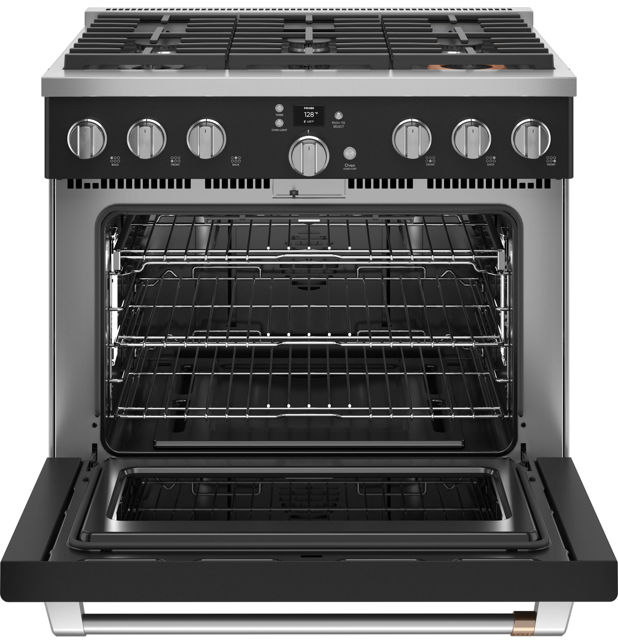CAFÉ™ 36" Smart All-Gas Commercial-Style Range with 6 Burners (Natural Gas) view 12