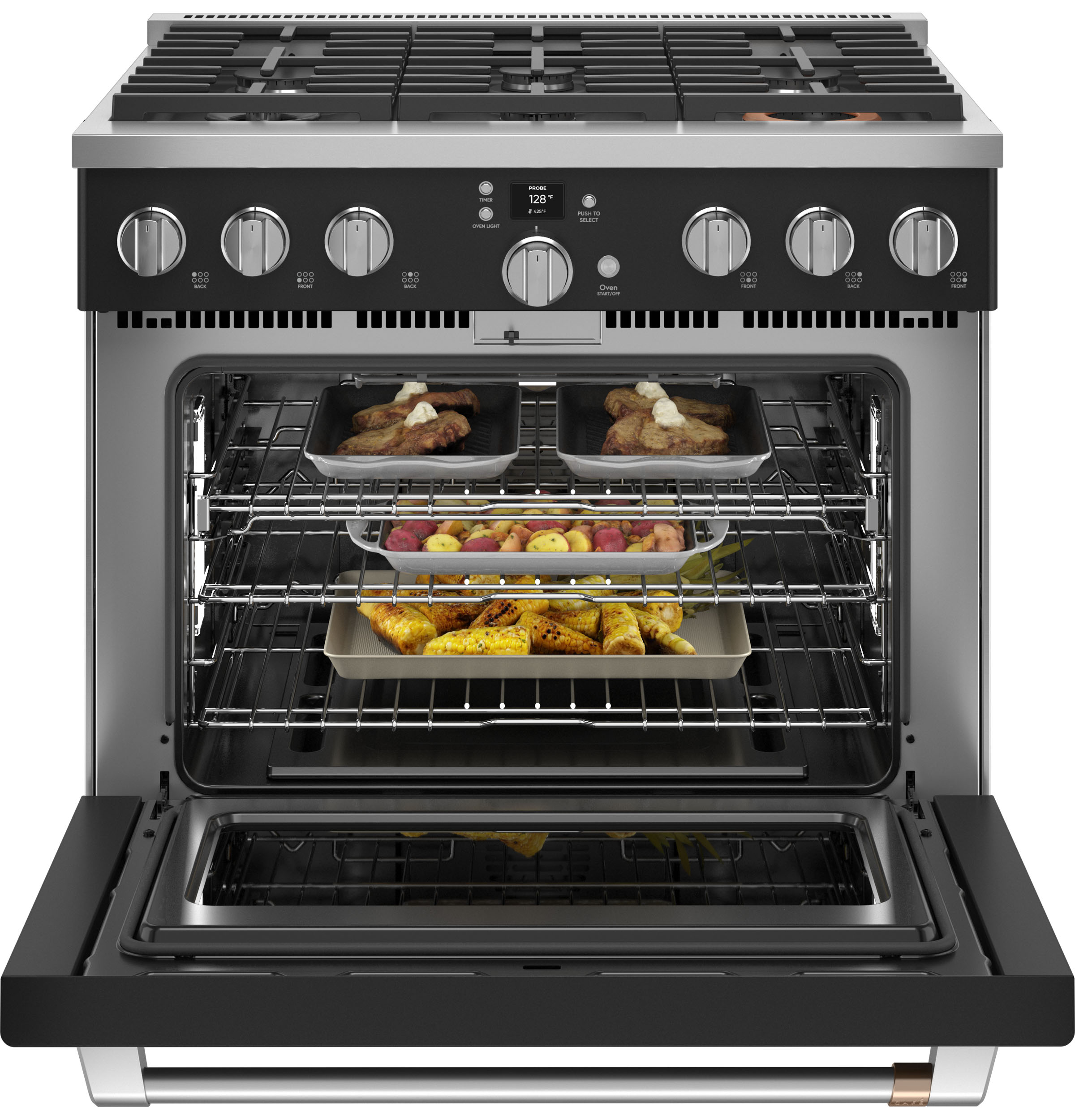 CAFÉ™ 36" Smart All-Gas Commercial-Style Range with 6 Burners (Natural Gas) view 20