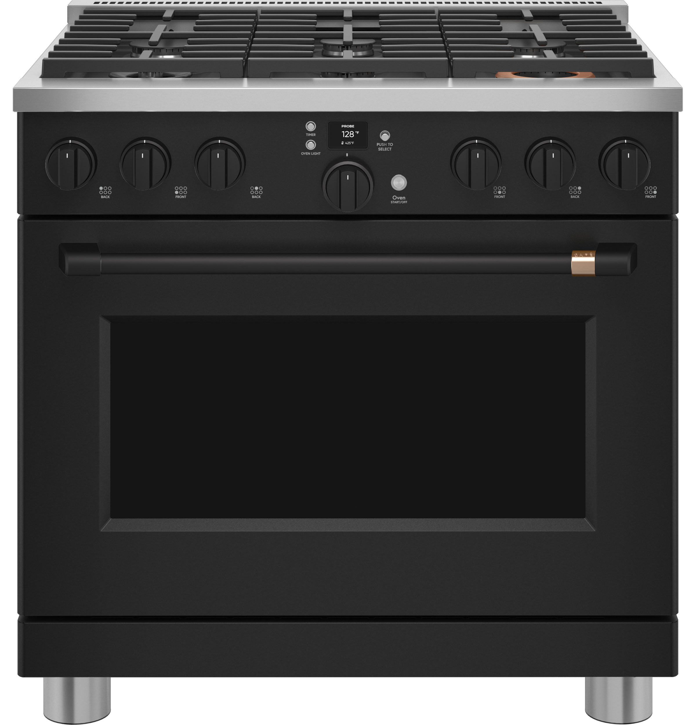 CAFÉ™ 36" Smart All-Gas Commercial-Style Range with 6 Burners (Natural Gas) view 22