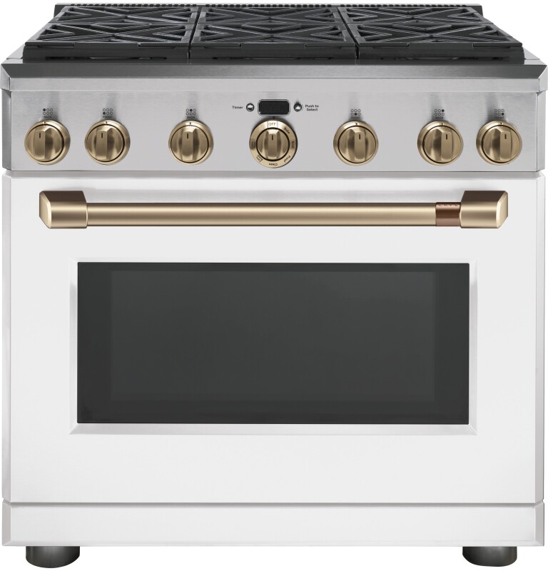 Café 36" All-gas Professional Range With 6 Burners (natural Gas) CGY366P4MW2