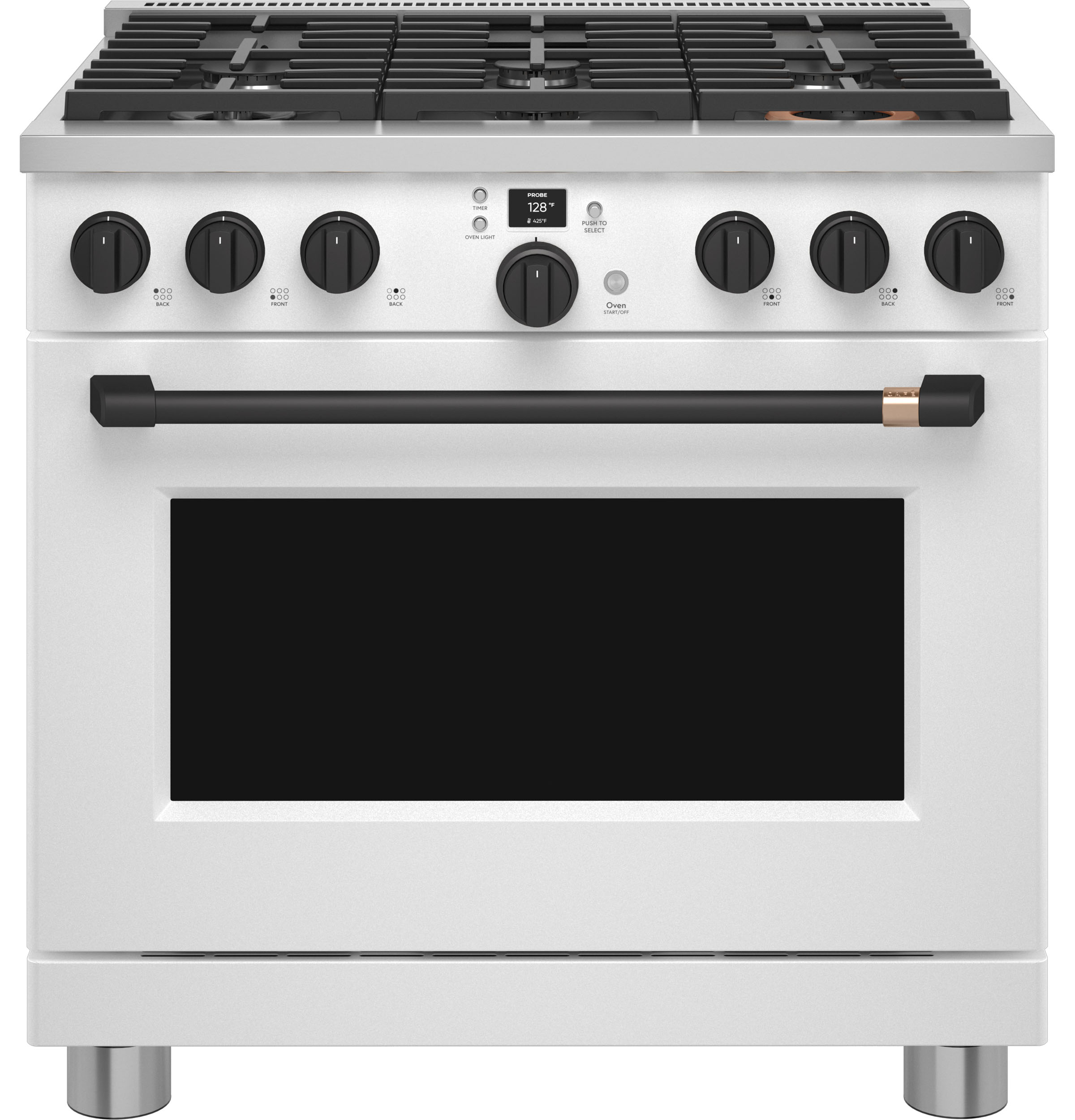 CAFÉ™ 36" Smart All-Gas Commercial-Style Range with 6 Burners (Natural Gas) view 25