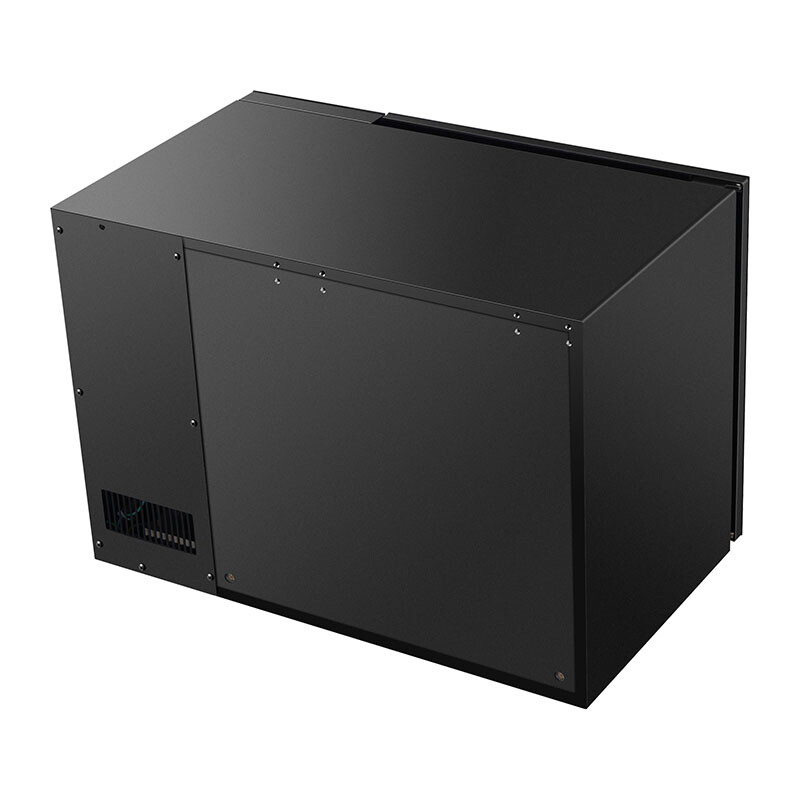 Compact Cigar Humidor 1.4cf TEMP/HUMIDITY UV Glass Cedar shelves 110V CH140, product image 5 of 14