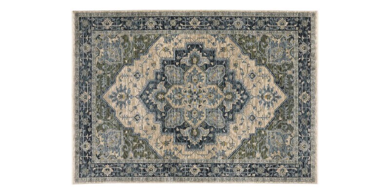 Charleston Blue Rug 2' x 3' CHAB13702X3