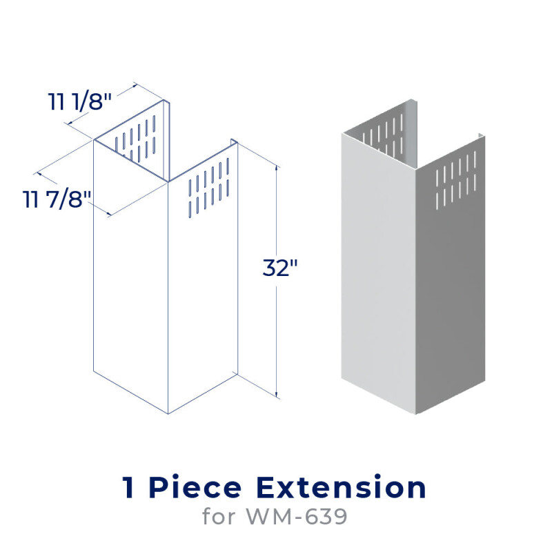 Hauslane Chimney Extension - CHE003 (WM-639/WM-739) CHE003