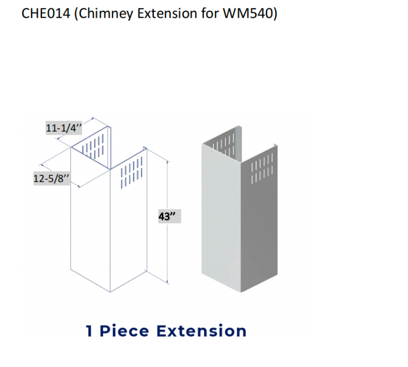 Chimney Extension - CHE014 CHE014