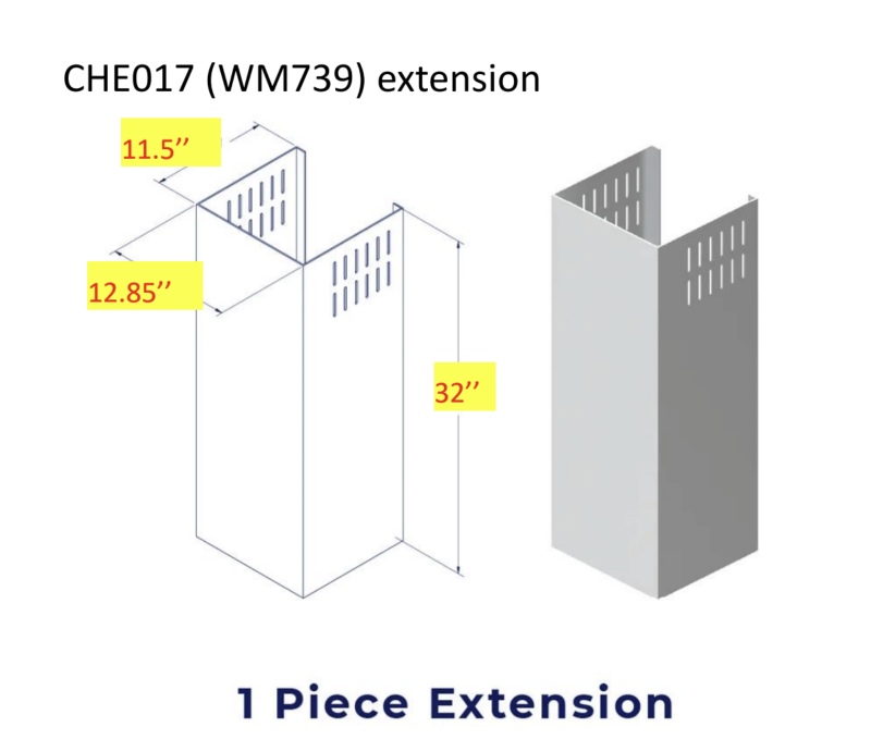 Chimney Extension - CHE017 CHE017