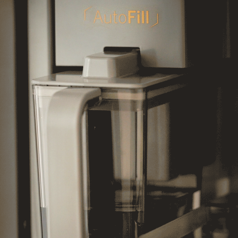 CAFÉ™ ENERGY STAR® 22.9 Cu. Ft. Smart Counter-Depth Quad-Door Refrigerator in Platinum Glass with Dual-Dispense AutoFill Pitcher view 27