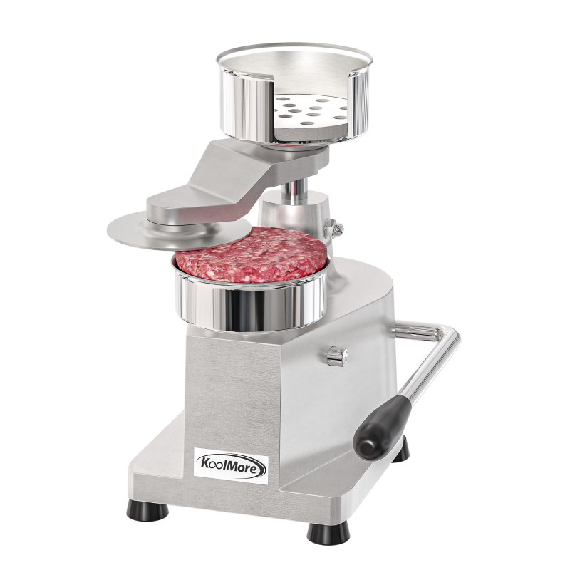 4 in. Heavy-Duty Hamburger Patty Molding Press with Handle CHM4